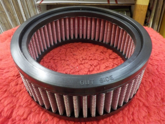 PANHEAD- SHOVELHEAD EVOLUTION "NEW" S&S SHORTY E AIR FILTER #12-81512